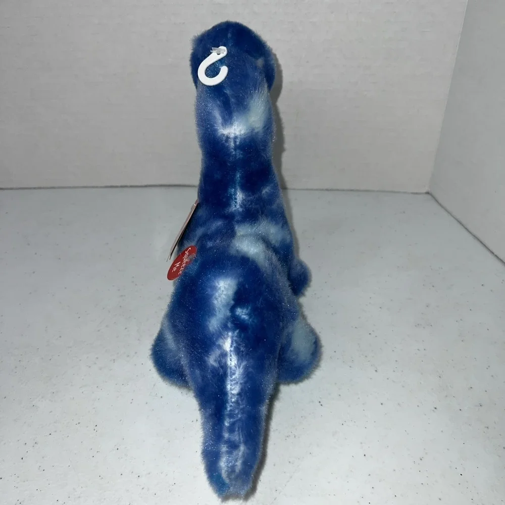 Aurora Blue Dinosaur Plush Brachiosaurus 8.5